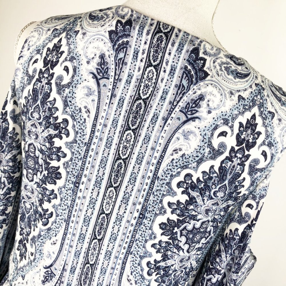 Alice + Olivia Palace Paisley Cold Shoulder Dress - Picture 7 of 11